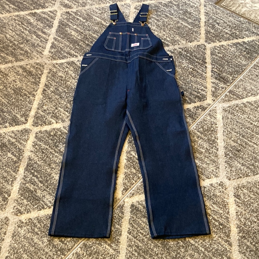 Round House Men’s Bibbed Overalls size 38x30 NWT